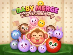 Oyunu Baby Merge Cute animal drop çevrimiçi