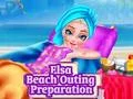 Oyunu Elsa Beach Outing Preparation çevrimiçi