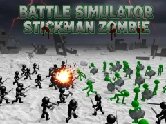Oyunu Battle Simulator Stickman Zombie çevrimiçi