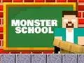 Oyunu Monster School: Roller Coaster & Parkour çevrimiçi