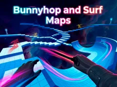 Oyunu Bunnyhop and Surf Maps çevrimiçi