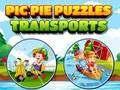 Oyunu Pic Pie Puzzles Transports çevrimiçi
