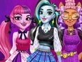 Oyunu High School Princess Monster Mash çevrimiçi