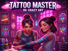 Oyunu Tattoo Master 3D: Crazy Art çevrimiçi