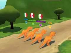 Oyunu Dinosaur Shifting Run çevrimiçi