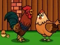 Oyunu Rescue The rooster Family çevrimiçi