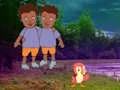 Oyunu Twins Escape From Night Forest çevrimiçi