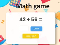 Oyunu Math game çevrimiçi