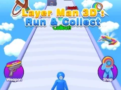 Oyunu Layer Man 3d Run Collect çevrimiçi