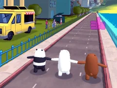 Oyunu We Bare Bears Bear Parkour çevrimiçi