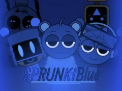 Oyunu Sprunki Blue Mod çevrimiçi