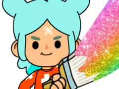 Oyunu Coloring Book: Toca Boca Rita çevrimiçi