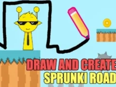 Oyunu Draw And Create Sprunki Road çevrimiçi