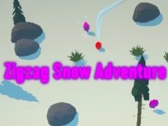 Oyunu Zigzag Snow Adventure çevrimiçi