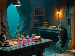 Oyunu Underwater Sorceress Escape çevrimiçi