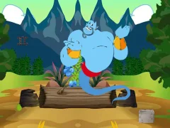 Oyunu Escape From Wonder Genie Land çevrimiçi