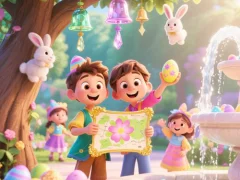Oyunu Find The Differences: Easter Egg Hunt çevrimiçi