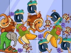 Oyunu Italian Brainrot: Animals Merge Puzzle çevrimiçi