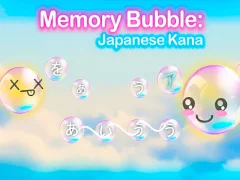 Oyunu Memory Bubble: Japanese Kana çevrimiçi