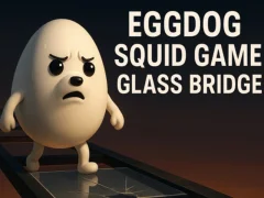 Oyunu Eggdog Squid Game Glass Bridge çevrimiçi