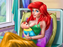Oyunu Princess Mermaid Mommy Birth çevrimiçi