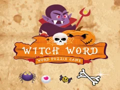 Oyunu Witch Word Halloween Puzzel Game çevrimiçi