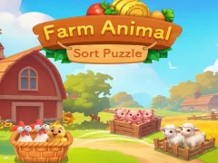 Oyunu Farm Animal Sort Puzzle çevrimiçi