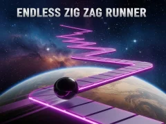 Oyunu Endless Zig Zag Runner çevrimiçi