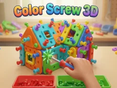 Oyunu Color Screw 3D çevrimiçi