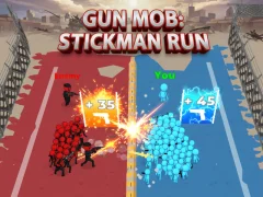 Oyunu Gun Mob: Stickman Run çevrimiçi