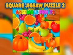 Oyunu Square jigsaw Puzzle 2 - Assemble Fruits çevrimiçi