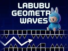 Oyunu Labubu Geometry Waves çevrimiçi