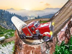 Oyunu Semi Truck Snow Simulator çevrimiçi