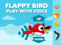 Oyunu Flappy Bird Play with Voice çevrimiçi