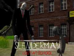 Oyunu Slenderman Lost at School çevrimiçi