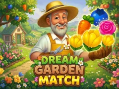 Oyunu Match Dream Garden çevrimiçi