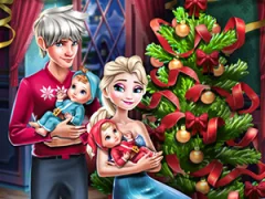 Oyunu Elsa Family Christmas çevrimiçi