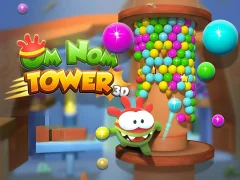 Oyunu Om Nom Tower 3D çevrimiçi