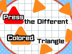 Oyunu Press The Different Colored Triangle çevrimiçi