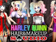 Oyunu Harley Quinn Hair and Makeup Studio çevrimiçi
