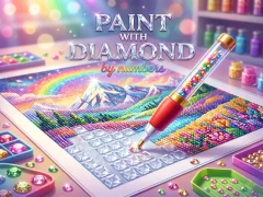 Oyunu Paint with Diamond çevrimiçi