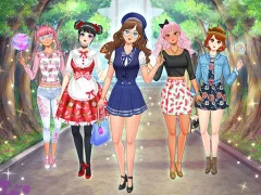 Oyunu High School Anime Dress Up çevrimiçi