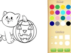 Oyunu Halloween Coloring Book çevrimiçi