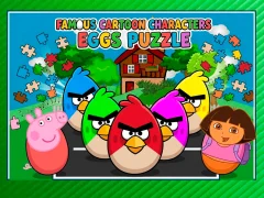 Oyunu Famous Cartoon Characters Eggs çevrimiçi