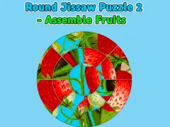 Oyunu Round jigsaw Puzzle 2 - Assemble Fruits çevrimiçi