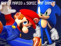 Oyunu Super Mario & Sonic FNF Dance çevrimiçi