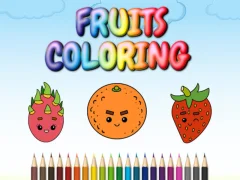 Oyunu FRUITS COLORING çevrimiçi