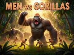 Oyunu Men Vs Gorillas çevrimiçi