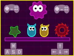 Oyunu Neon Slimes çevrimiçi
