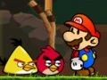 Oyunu Mario vs Angry Birds çevrimiçi